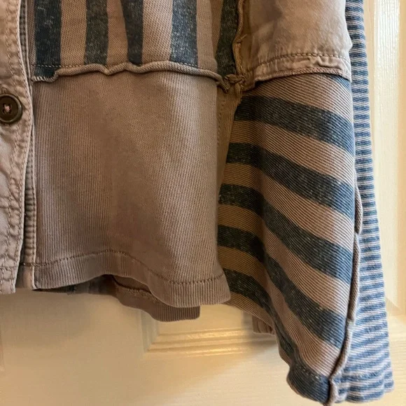 Free People sleeveless dress, gray/blue, size S, 34” long, NWT - Picture 3 of 8